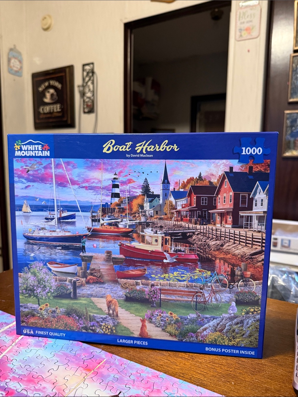 White Mountain Boat Harbor Puzzle